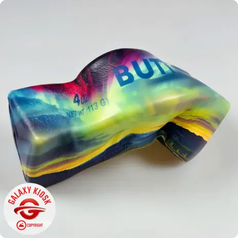 W&Q Anti-Stress Galaxy Butter Squishy – Slow-Rising Fidget Toy & TikTok Trend (13 cm)
