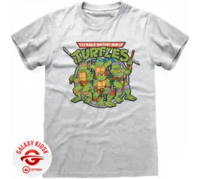 Teenage Mutant Ninja Turtles TMNT – Retro Group T-Shirt (Unisex) Teenage Mutant Ninja Turtles TMNT – Retro Group T-Shirt (Unisex)