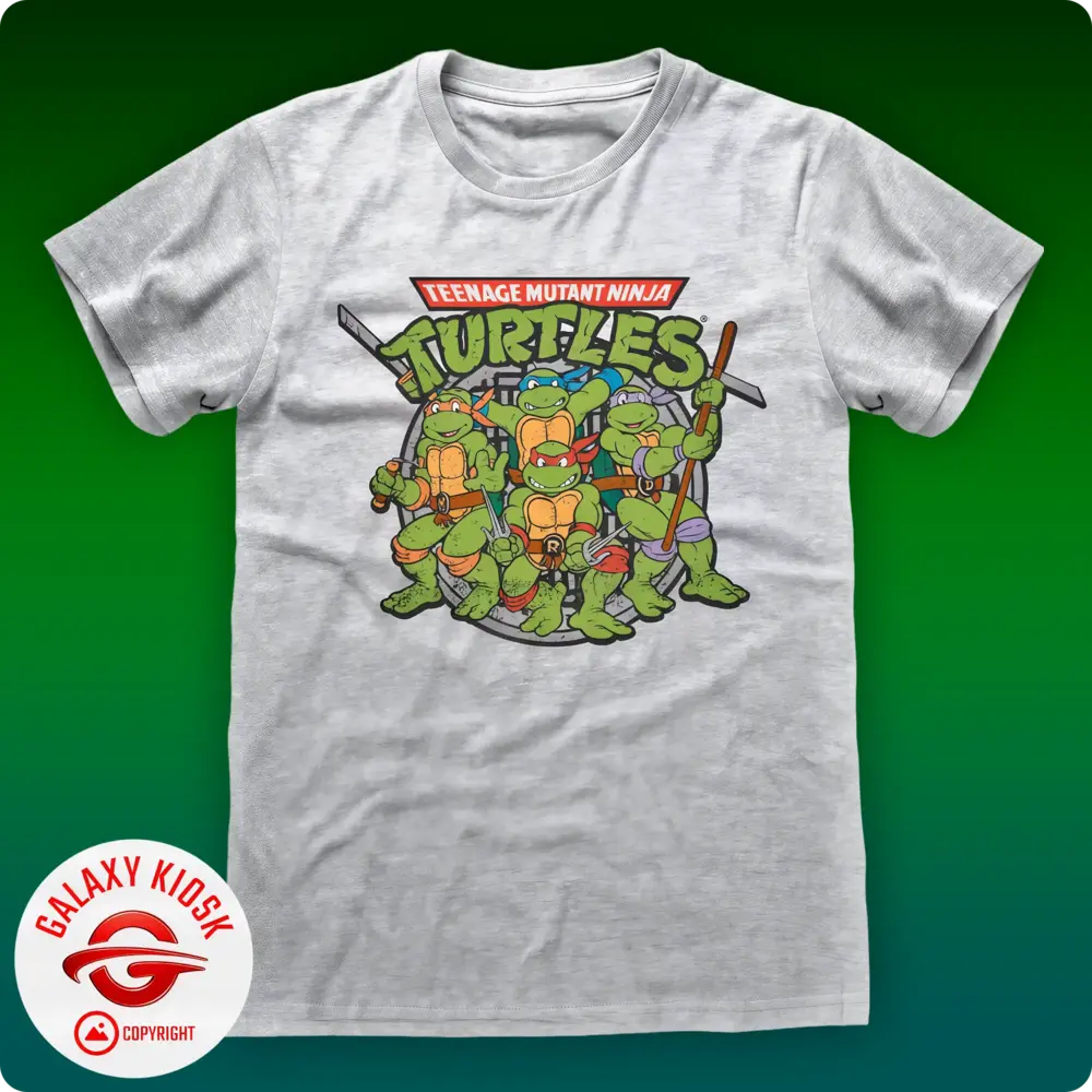 Teenage Mutant Ninja Turtles Teenage Mutant Ninja Turtles – Retro Group T-Shirt (Unisex)