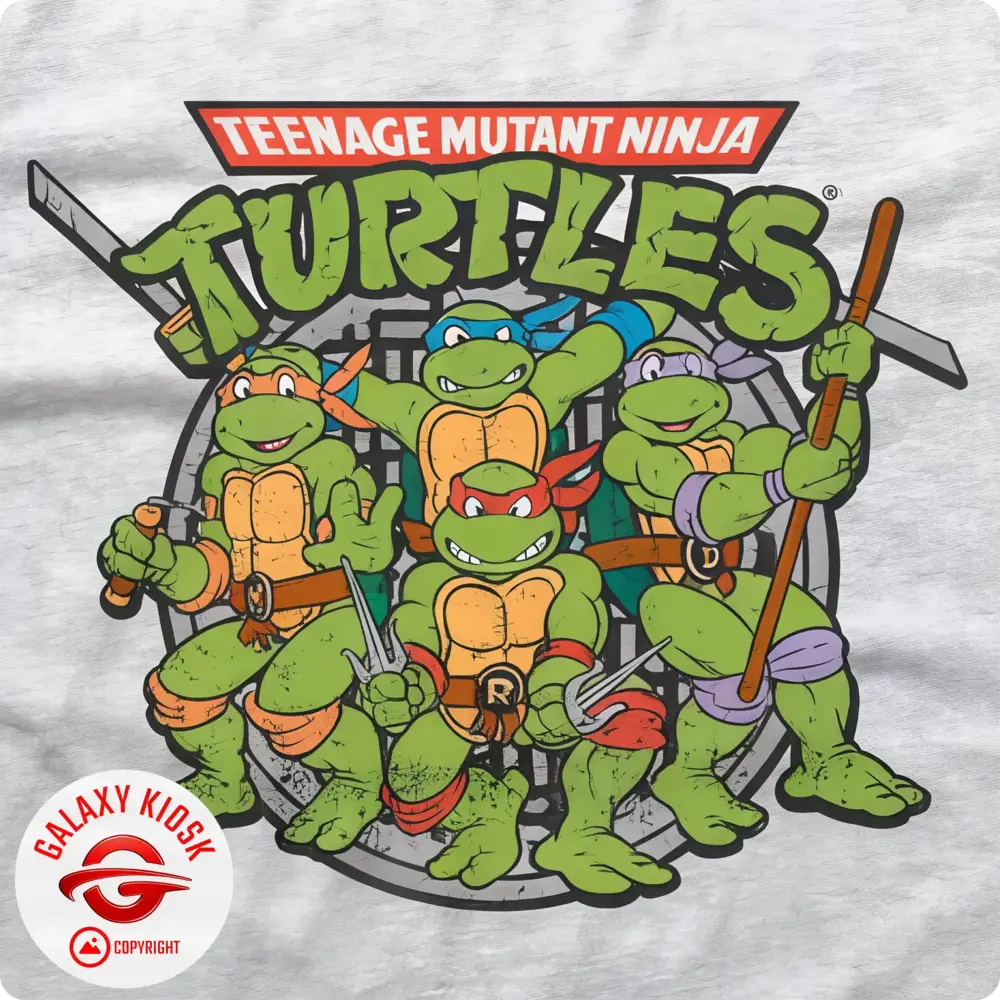 Teenage Mutant Ninja Turtles Teenage Mutant Ninja Turtles – Retro Group T-Shirt (Unisex)