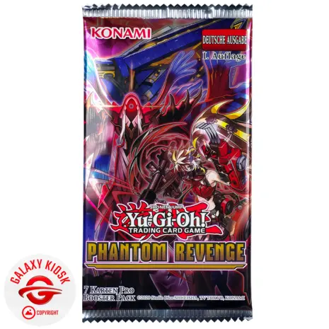 Yu-Gi-Oh Konami Yu-Gi-Oh! Trading Card Game – Phantom Revenge Booster Pack – Deutsche 1. Auflage (1 Booster / 7 Karten) Yu-Gi-Oh Konami Yu-Gi-Oh! Trading Card Game – Phantom Revenge Booster Pack – Deutsche 1. Auflage (1 Booster / 7 Karten)