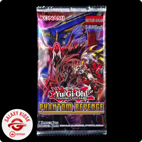 Yu-Gi-Oh Konami Yu-Gi-Oh! Trading Card Game – Phantom Revenge Booster Pack – Deutsche 1. Auflage (1 Booster / 7 Karten) Yu-Gi-Oh Konami Yu-Gi-Oh! Trading Card Game – Phantom Revenge Booster Pack – Deutsche 1. Auflage (1 Booster / 7 Karten)