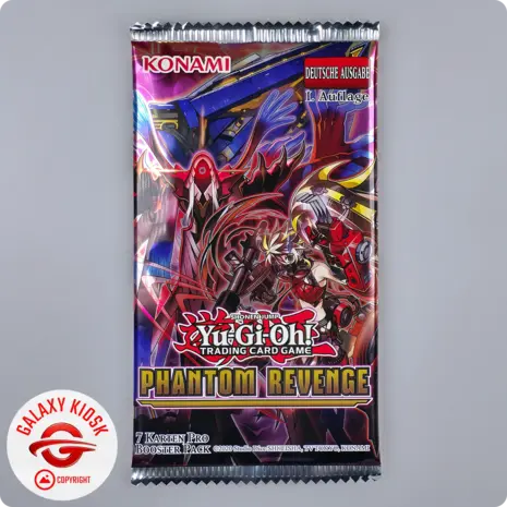 Yu-Gi-Oh Konami Yu-Gi-Oh! Trading Card Game – Phantom Revenge Booster Pack – Deutsche 1. Auflage (1 Booster / 7 Karten) Yu-Gi-Oh Konami Yu-Gi-Oh! Trading Card Game – Phantom Revenge Booster Pack – Deutsche 1. Auflage (1 Booster / 7 Karten)