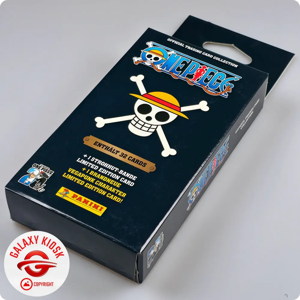 Panini Panini One Piece 25th Anniversary TCG – Eco-Blister mit 4 Booster-Packs + 2 exklusiven Limited Edition Karten (DE) Panini Panini One Piece 25th Anniversary TCG – Eco-Blister mit 4 Booster-Packs + 2 exklusiven Limited Edition Karten (DE)