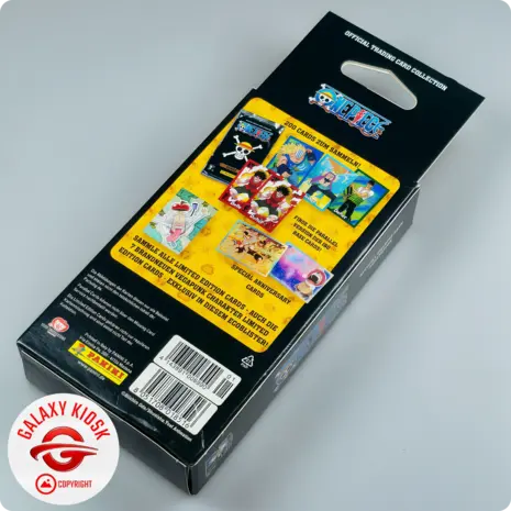 Panini Panini One Piece 25th Anniversary TCG – Eco-Blister mit 4 Booster-Packs + 2 exklusiven Limited Edition Karten (DE) Panini Panini One Piece 25th Anniversary TCG – Eco-Blister mit 4 Booster-Packs + 2 exklusiven Limited Edition Karten (DE)