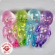 Fun Trading Baby Maltose Squishy Glitzer Blau (13,5 cm) – Antistress & TikTok Knautsch-Spielzeug