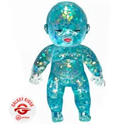 Fun Trading Baby Maltose Squishy Glitzer Blau (13,5 cm)