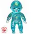Baby Maltose Squishy Glitzer Blau (13,5 cm)