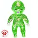 Fun Trading Baby Maltose Squishy Glitzer Grün (13,5 cm) – Antistress & TikTok Knautsch-Spielzeug