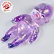 Fun Trading Baby Maltose Squishy Glitzer Lila (13,5 cm) – Antistress & TikTok Knautsch-Spielzeug