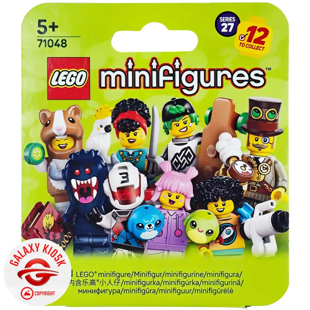 LEGO LEGO 71048 Collectible Minifigures Serie 27 Mystery Blind Box (1 Zufallsfigur) LEGO LEGO 71048 Collectible Minifigures Serie 27 Mystery Blind Box (1 Zufallsfigur)