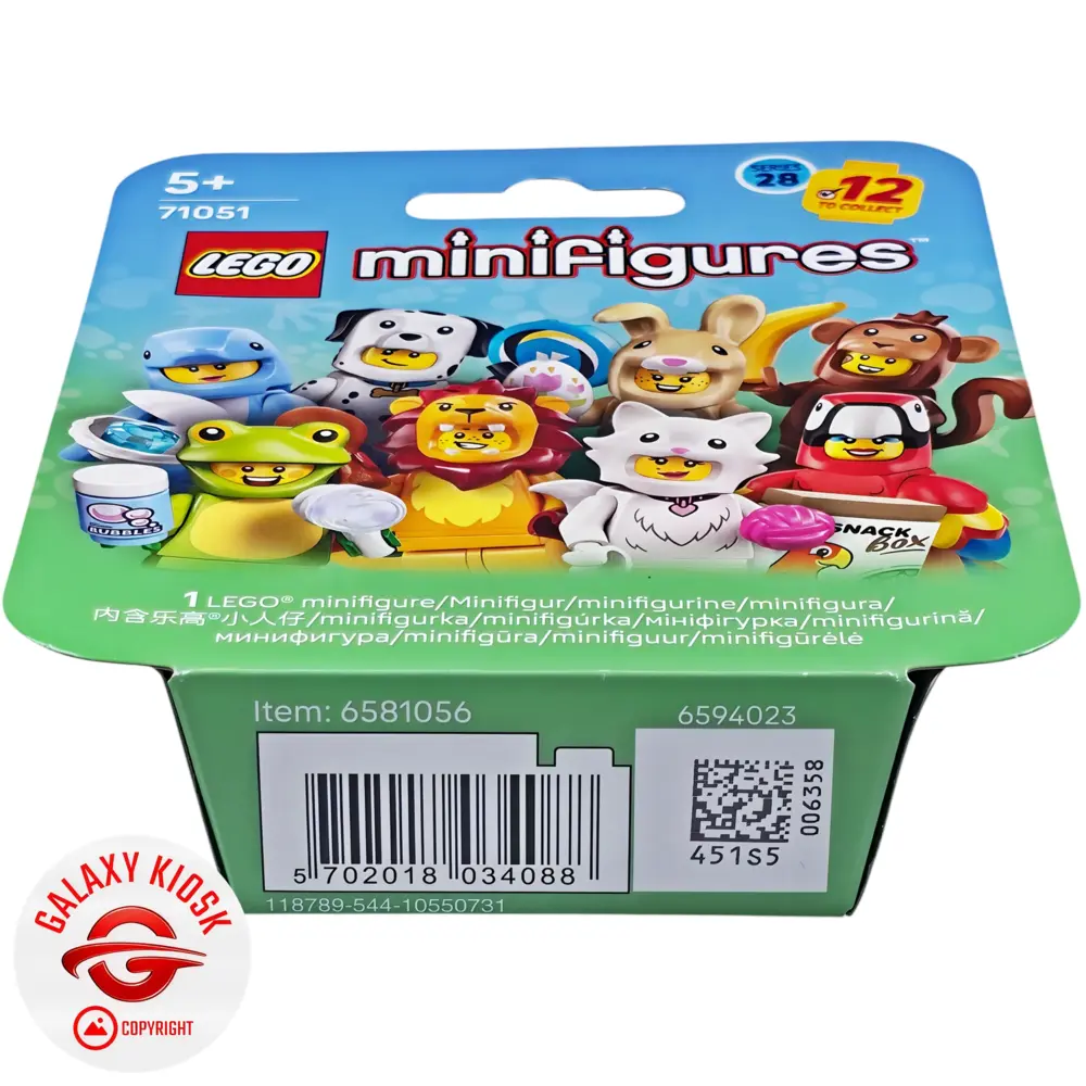 LEGO LEGO 71051 Collectible Minifigures Serie 28 Mystery Blind Box (1 Zufallsfigur) LEGO LEGO 71051 Collectible Minifigures Serie 28 Mystery Blind Box (1 Zufallsfigur)