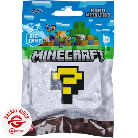 Jada Jada Minecraft Nano Metalfiguren Mystery Blind Bag (1 Zufallsfigur aus Metall) Jada Jada Minecraft Nano Metalfiguren Mystery Blind Bag (1 Zufallsfigur aus Metall)