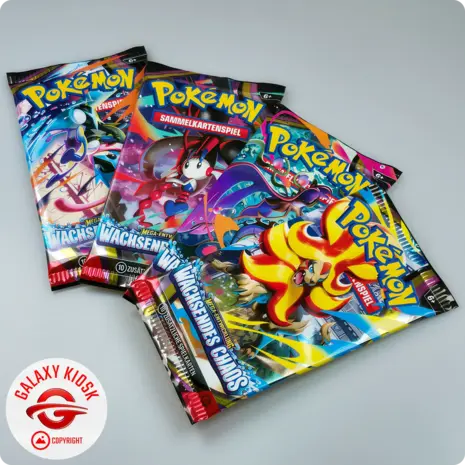 Pokémon Pokémon TCG Mega-Entwicklung: Wachsendes Chaos Booster (1 Booster / 10 Karten) – Deutsche Version