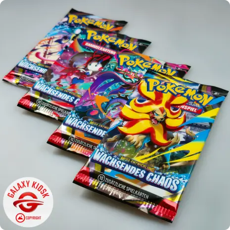 Pokémon Pokémon TCG Mega-Entwicklung: Wachsendes Chaos Booster (1 Booster / 10 Karten) – Deutsche Version