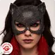 Widmann Widmann – Elegante Katzen Glitzer Strass Augenmaske – Funkelnde Halloween Party & Feier Halbmaske für Damen Widmann Widmann – Elegante Katzen Glitzer Strass Augenmaske – Funkelnde Halloween Party & Feier Halbmaske für Damen
