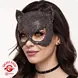 Widmann Widmann – Elegante Katzen Glitzer Strass Augenmaske – Funkelnde Halloween Party & Feier Halbmaske für Damen Widmann Widmann – Elegante Katzen Glitzer Strass Augenmaske – Funkelnde Halloween Party & Feier Halbmaske für Damen