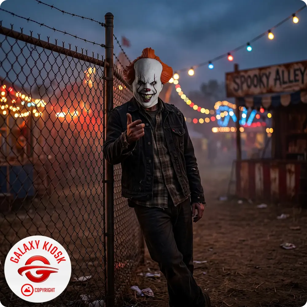 Rubies Rubies – Original ES Pennywise Clowns Maske – Halloween Party & Feier Maske für Erwachsene - Unisex Rubies Rubies – Original ES Pennywise Clowns Maske – Halloween Party & Feier Maske für Erwachsene - Unisex