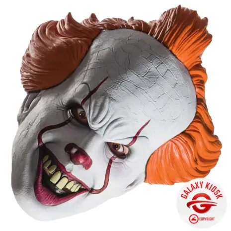Rubies Rubies – Original ES Pennywise Clowns Maske – Halloween Party & Feier Maske für Erwachsene - Unisex Rubies Rubies – Original ES Pennywise Clowns Maske – Halloween Party & Feier Maske für Erwachsene - Unisex