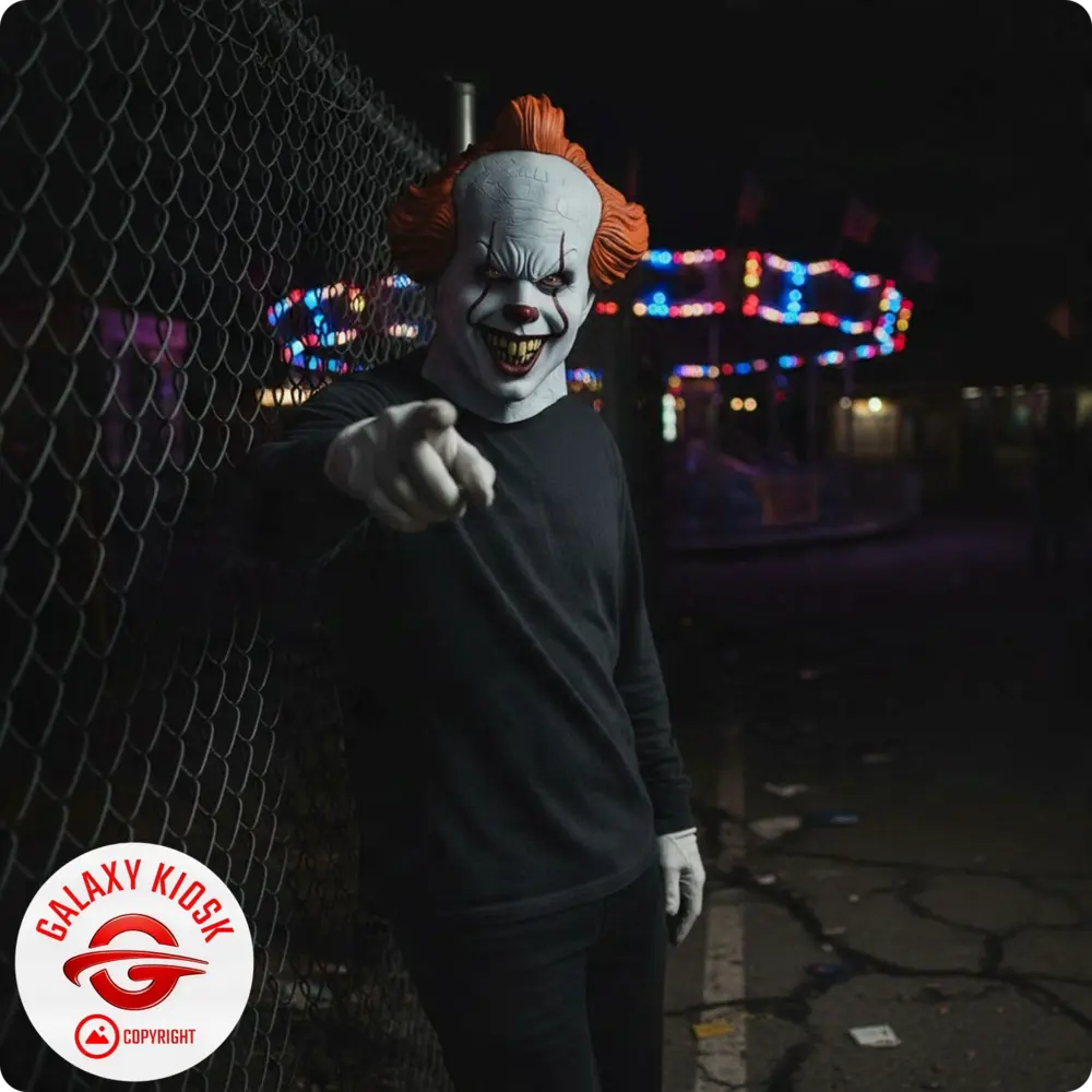 Rubies Rubies – Original ES Pennywise Clowns Maske – Halloween Party & Feier Maske für Erwachsene - Unisex Rubies Rubies – Original ES Pennywise Clowns Maske – Halloween Party & Feier Maske für Erwachsene - Unisex
