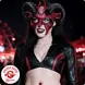 Widmann Teufel Halb-Maske mit Hörnern – Halloween Widder & Horror Satan Maske für Erwachsene - Unisex Widmann Teufel Halb-Maske mit Hörnern – Halloween Widder & Horror Satan Maske für Erwachsene - Unisex