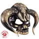 Chaks Minotaurus Totenkopf Gold Schwarz Halb-Maske – Elegante Party & Halloween Maske - Unisex Chaks Minotaurus Totenkopf Gold Schwarz Halb-Maske – Elegante Party & Halloween Maske - Unisex