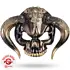 Elegante Minotaurus Totenkopf Halb-Maske Gold Schwarz - Unisex Elegante Minotaurus Totenkopf Halb-Maske Gold Schwarz - Unisex
