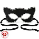 Fries Domino Damen Cosplay Katzen Augen-Maske Glitzer Fries Domino Damen Cosplay Katzen Augen-Maske Glitzer