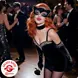 Fries Elegante Glitzer Domino Katzen Lady Augenmaske – Party & Cosplay Katzen Maske für Damen Fries Elegante Glitzer Domino Katzen Lady Augenmaske – Party & Cosplay Katzen Maske für Damen