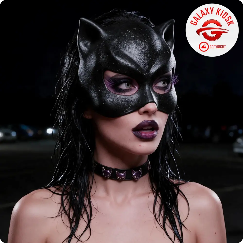 Chaks Latex Katzenmaske Gothic Cat Girl Halbmaske – Halloween & Cosplay Katzen Maske für Damen Chaks Latex Katzenmaske Gothic Cat Girl Halbmaske – Halloween & Cosplay Katzen Maske für Damen