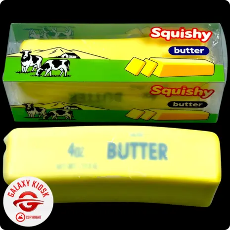 Fun Trading Butter Wax Squishy Crispy Cracking Edition - 13 cm - Antistress & ASMR Spielzeug
