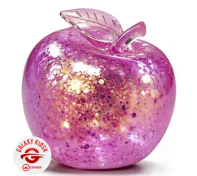 Sun-Vi Apfel Squishy Glitzer Maltose Lila - 6,5 cm