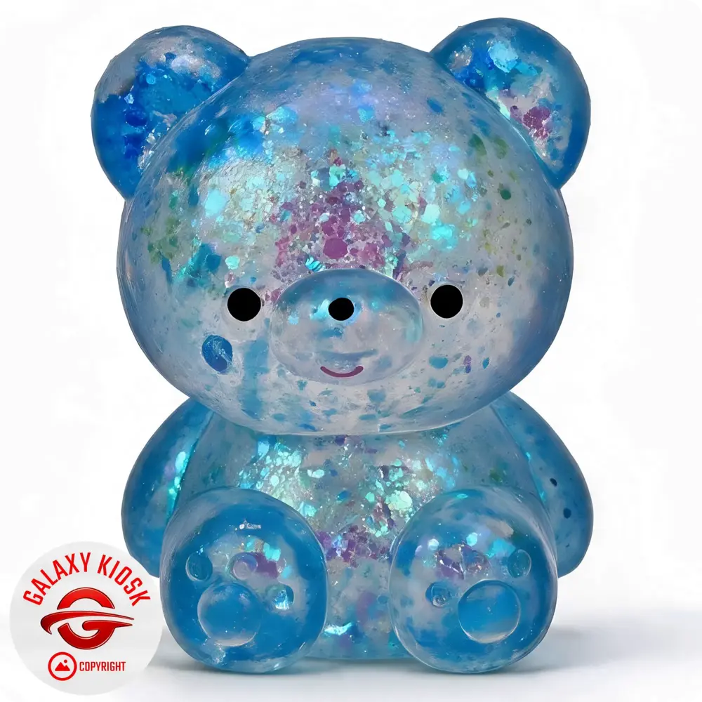 Fun Trading Teddy Bär Squishy Glitzer Maltose Rot - 7 cm - Anti-Stress Maltose Bärchen Squishy & ASMR Spielzeug Fun Trading Teddy Bär Squishy Glitzer Maltose Rot - 7 cm - Anti-Stress Maltose Bärchen Squishy & ASMR Spielzeug