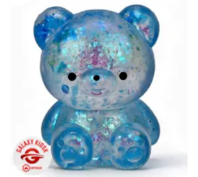 Fun Trading Teddy Bär Squishy Glitzer Maltose Rot - 7 cm Fun Trading Teddy Bär Squishy Glitzer Maltose Rot - 7 cm