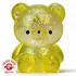 Teddy Bär Squishy Glitzer Maltose Gelb - 7 cm