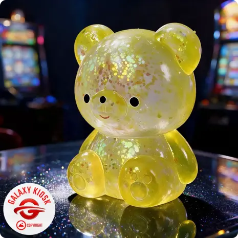 Fun Trading Teddy Bär Squishy Glitzer Maltose Gelb - 7 cm - Anti-Stress Maltose Bärchen Squishy & ASMR Spielzeug Fun Trading Teddy Bär Squishy Glitzer Maltose Gelb - 7 cm - Anti-Stress Maltose Bärchen Squishy & ASMR Spielzeug