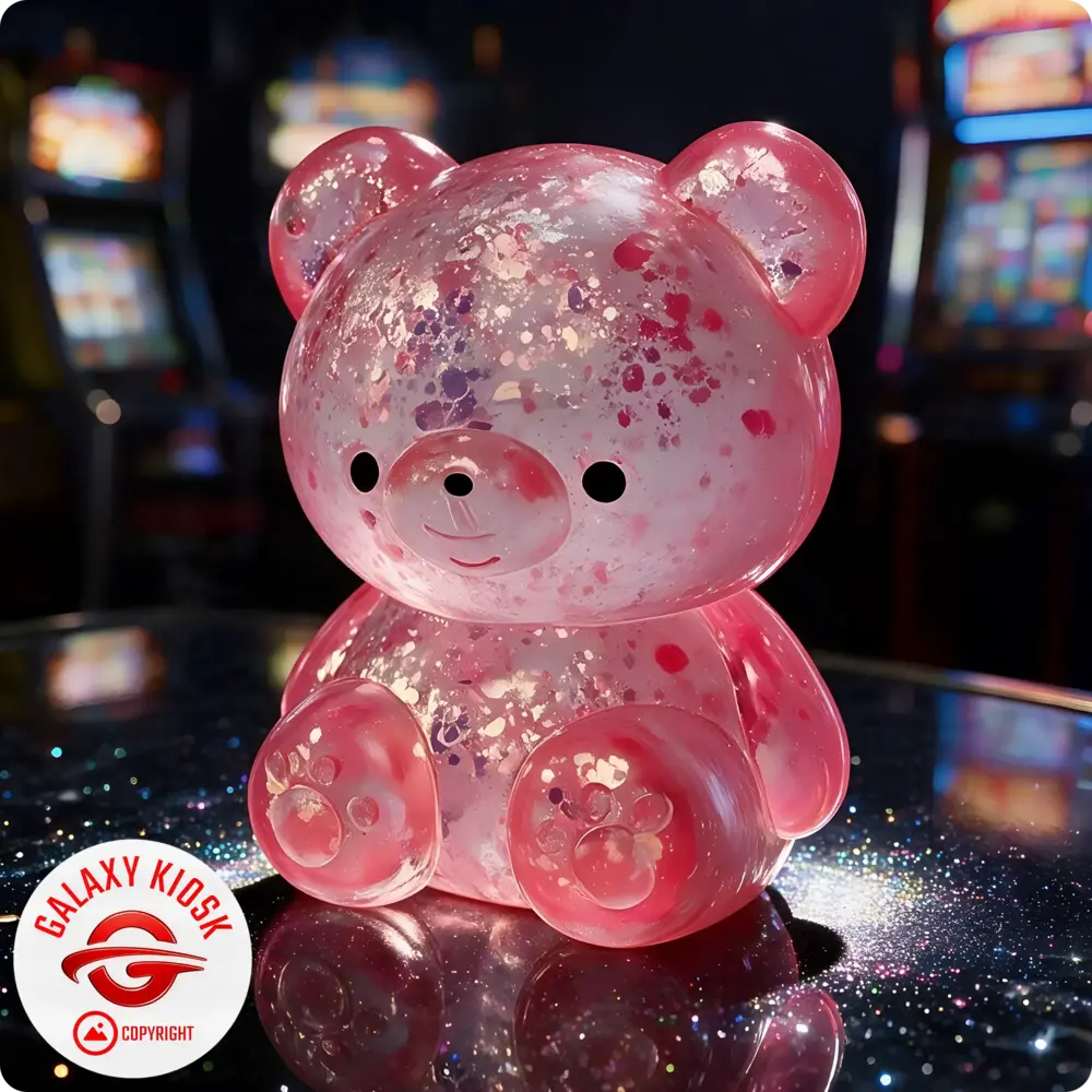 Fun Trading Teddy Bär Squishy Glitzer Maltose Rot - 7 cm - Anti-Stress Maltose Bärchen Squishy & ASMR Spielzeug Fun Trading Teddy Bär Squishy Glitzer Maltose Rot - 7 cm - Anti-Stress Maltose Bärchen Squishy & ASMR Spielzeug