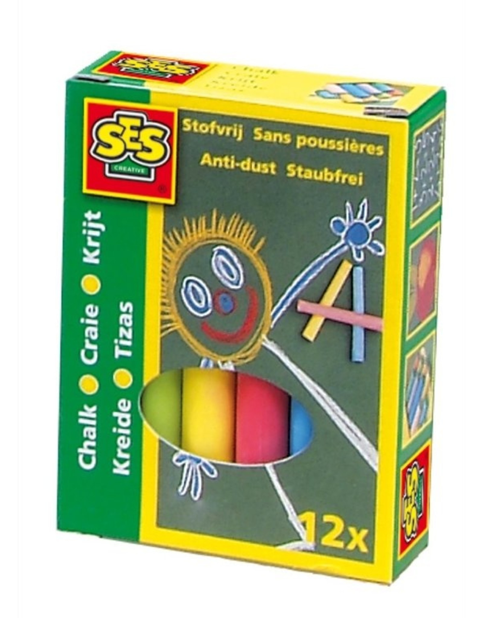 SES Creative Chalks 12 colours