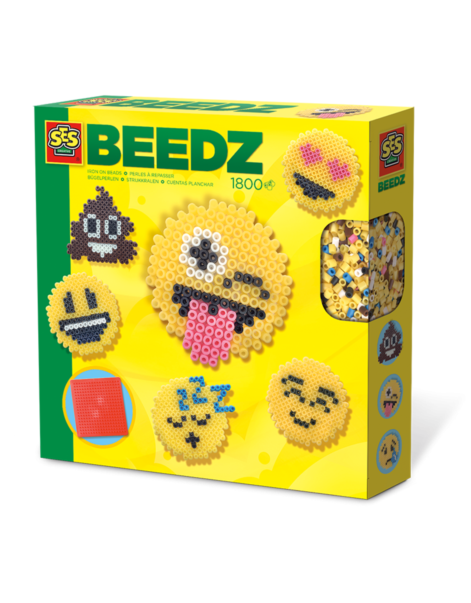 SES Creative Beedz - Bügelperlen Emoticons