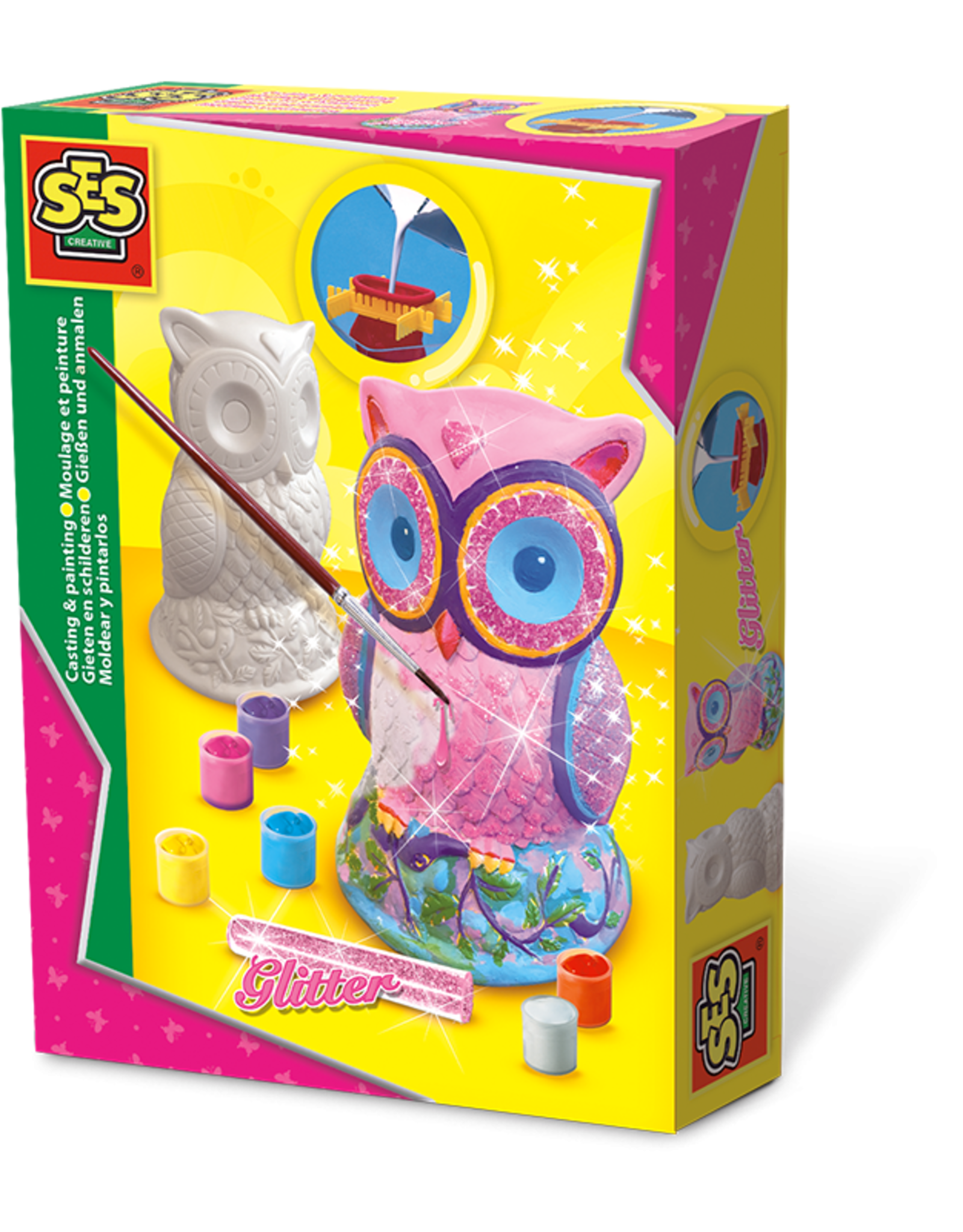 SES Creative Casting and Painting - Owl