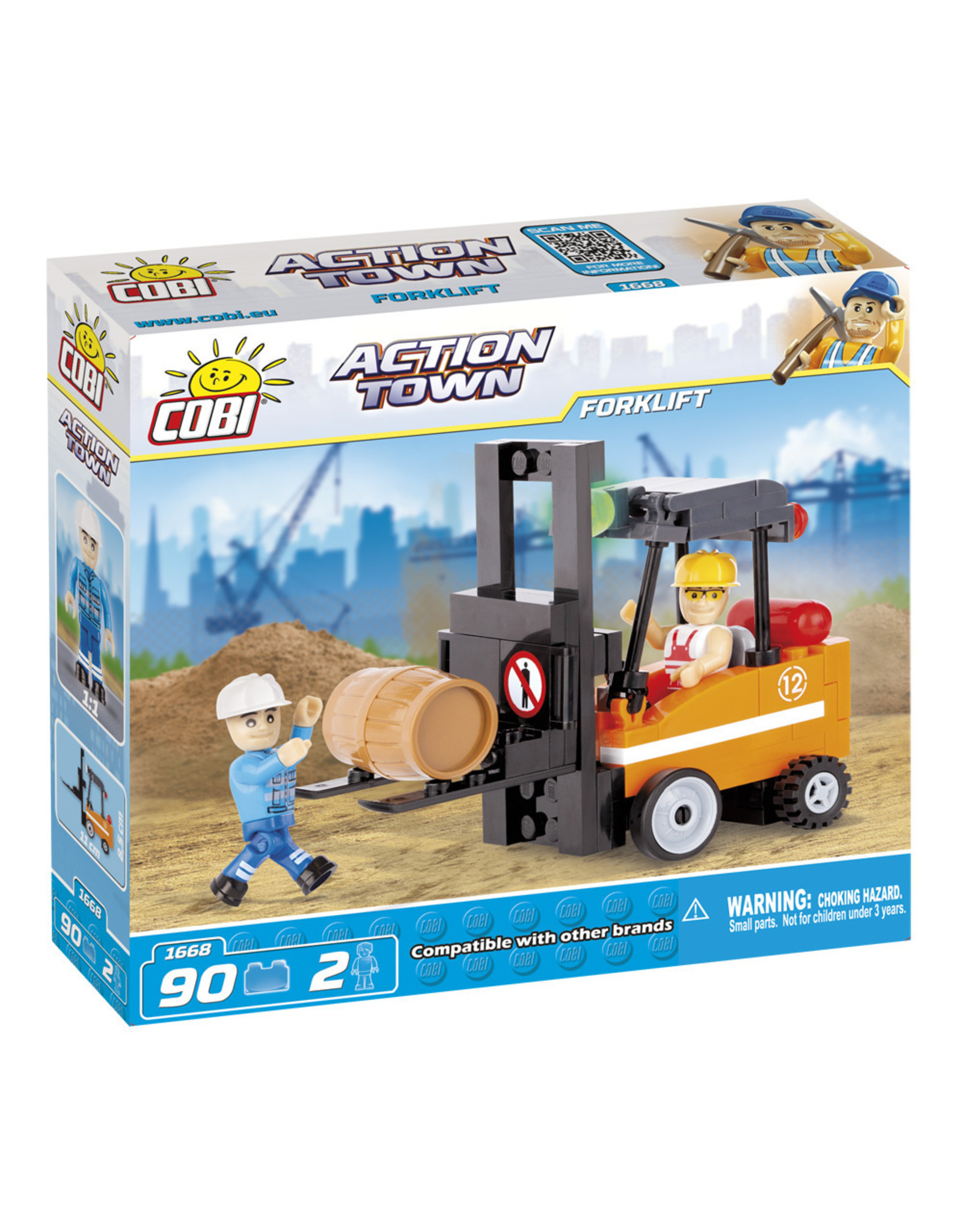 COBI COBI - Action Town 1668 - Heftruck