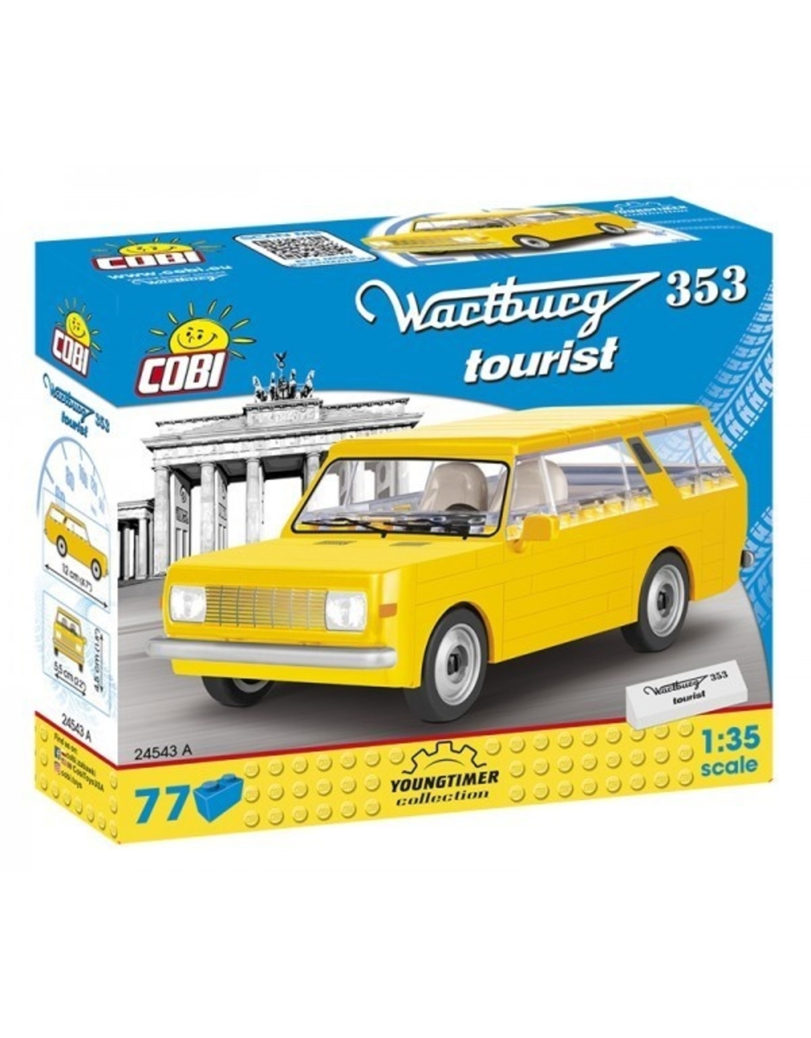 COBI COBI 24543A - Wartburg 353 Tourist