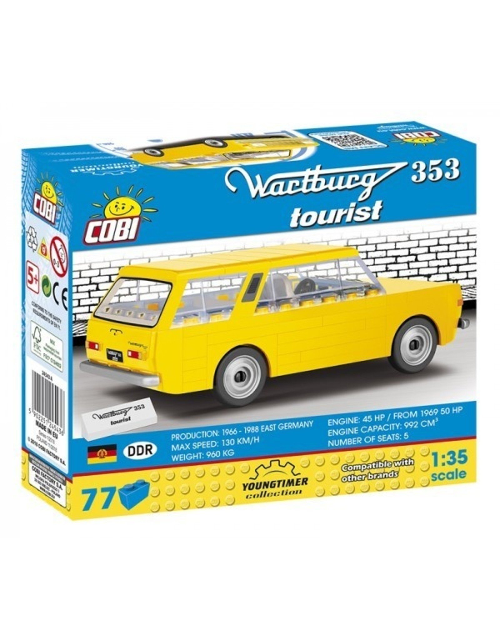 COBI COBI 24543A - Wartburg 353 Toerist