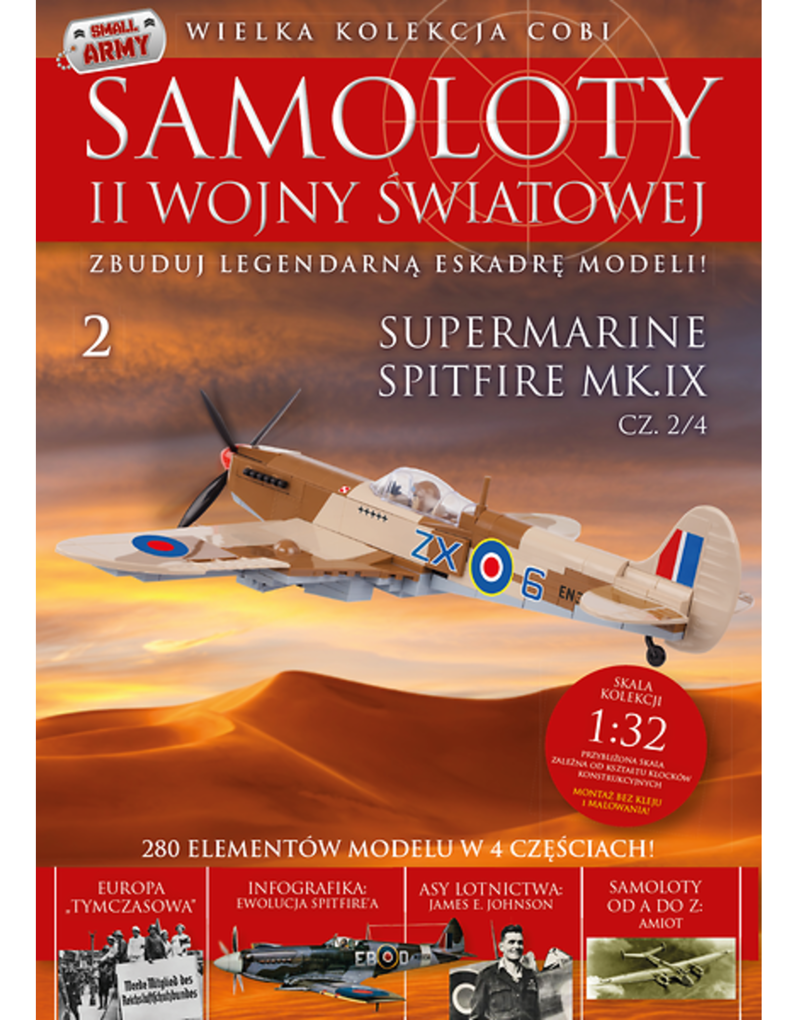 COBI COBI  WW2 Magazine - nr 1-4 Spitfire MK.IX