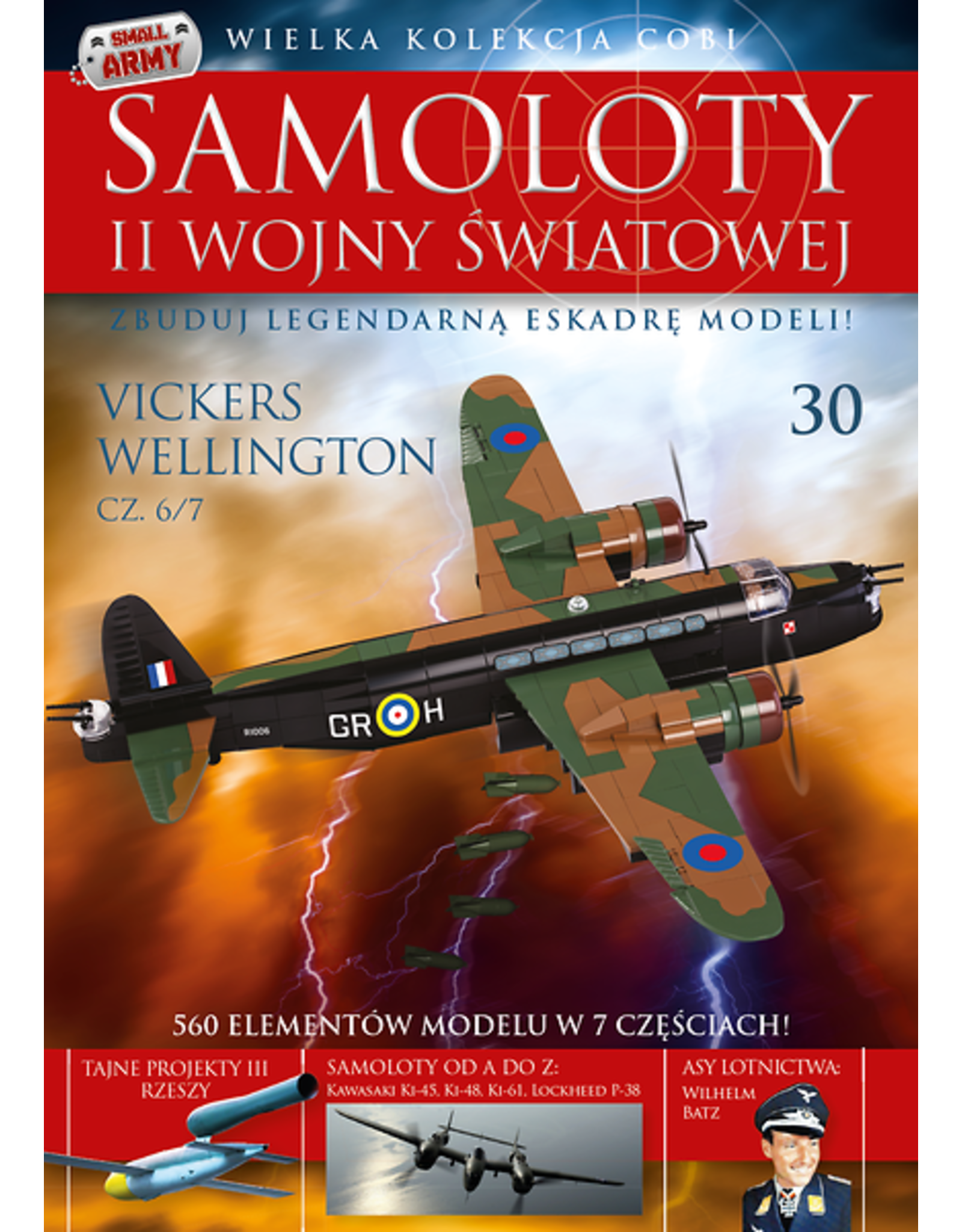 COBI COBI  WW2 Magazine - nr 25-31 Vickers Wellington