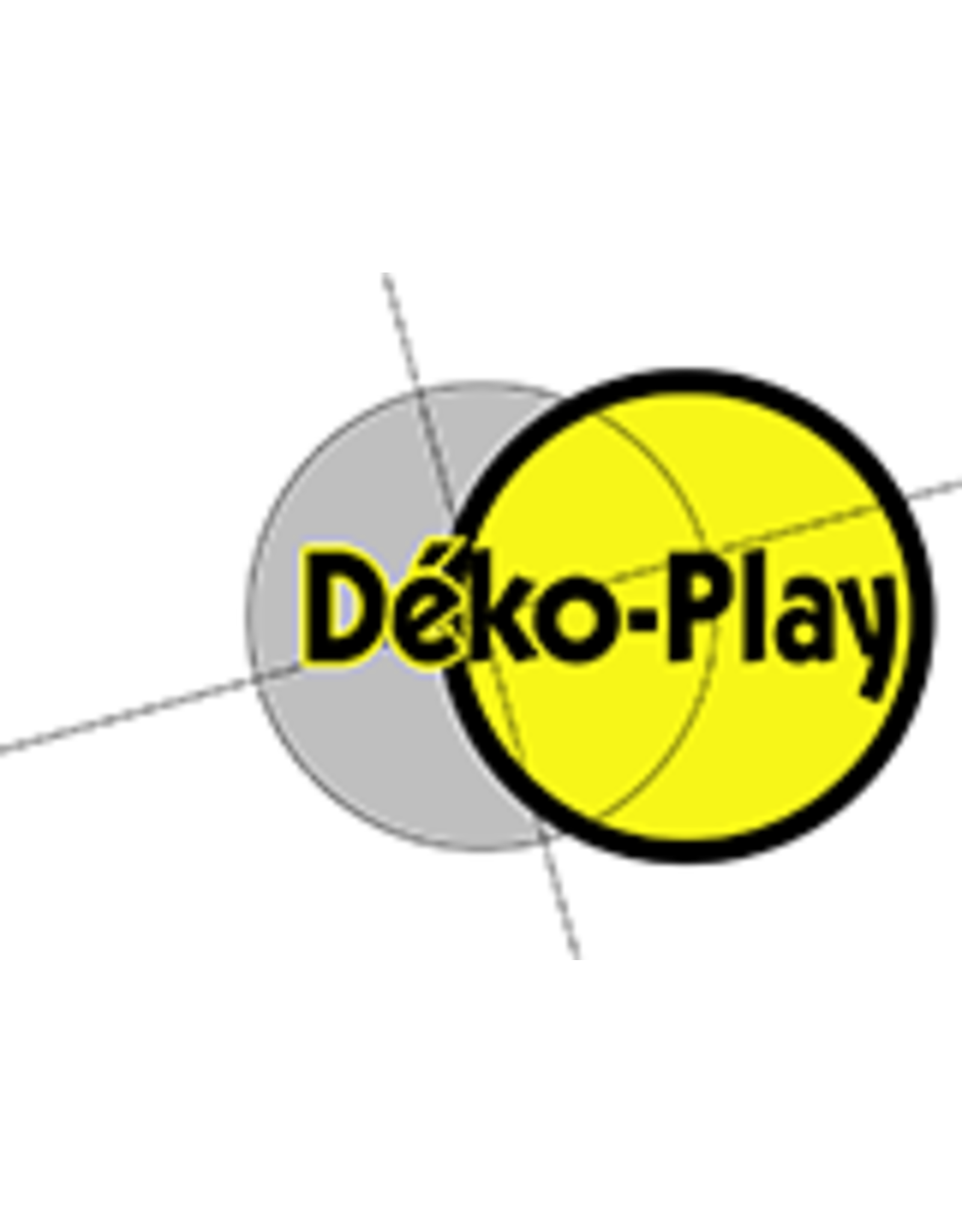 Déko-Play Déko-Play kunststof schommelzitje geel