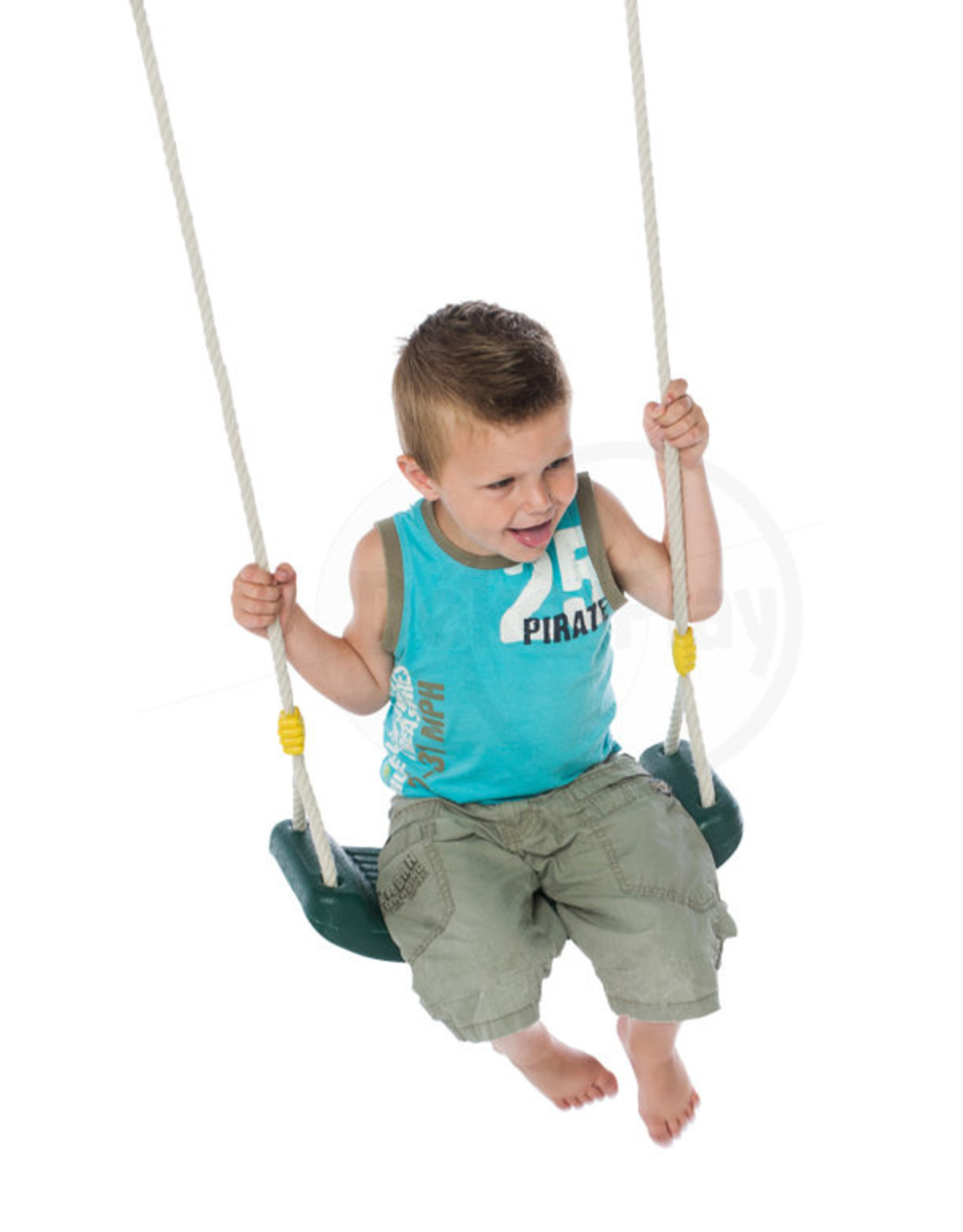 Déko-Play Déko-Play plastic swing seat green