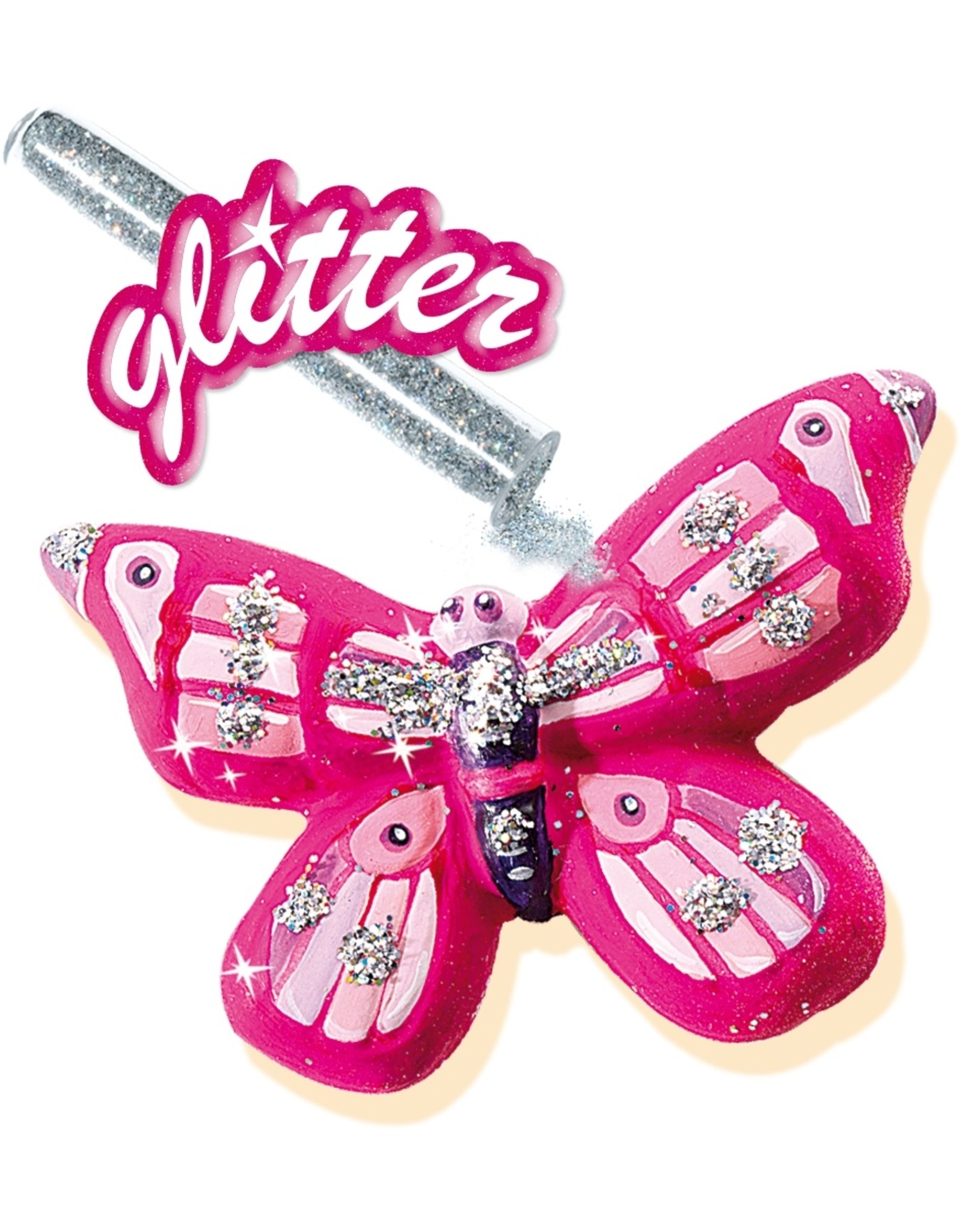 SES Creative Casting en painting - butterfly + glitter