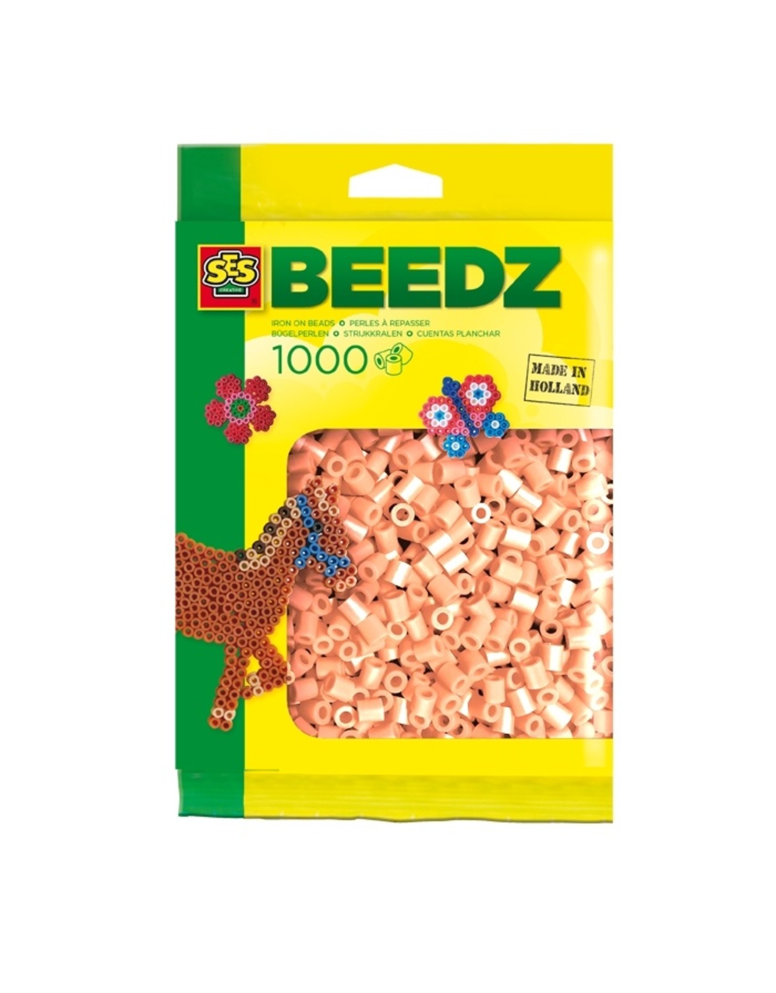 SES Creative Beads 1000 pieces salmon pink