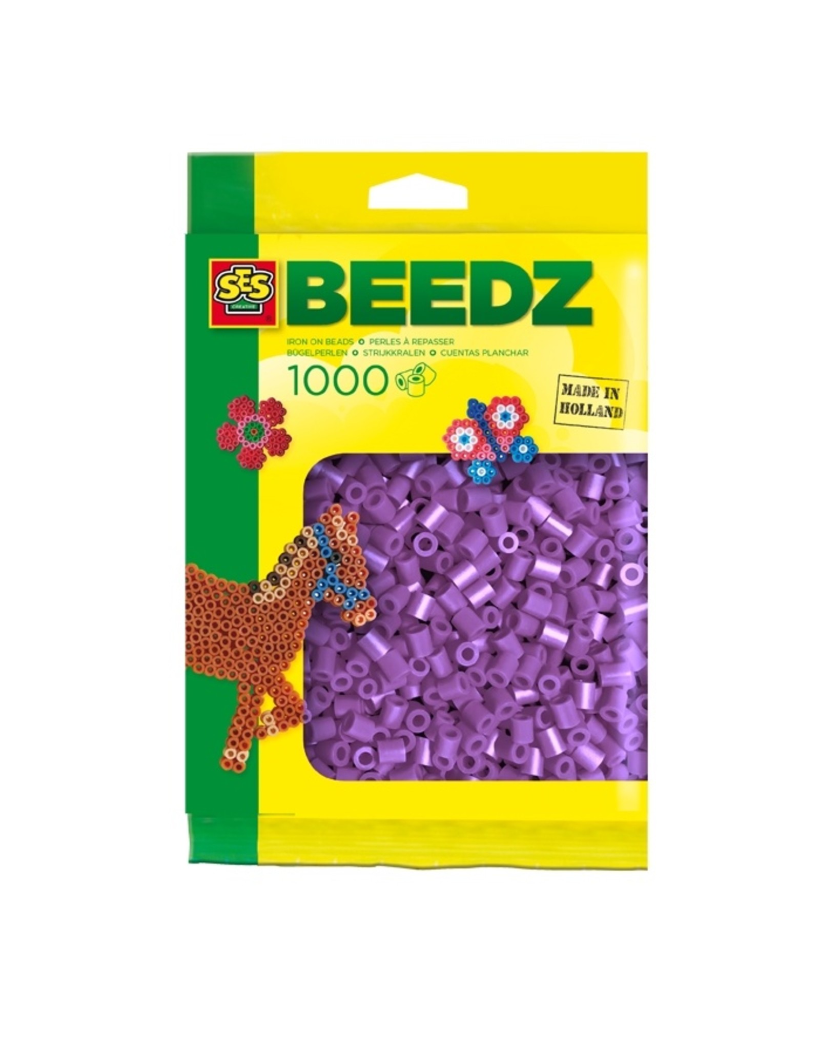 SES Creative Beads 1000 pieces purple
